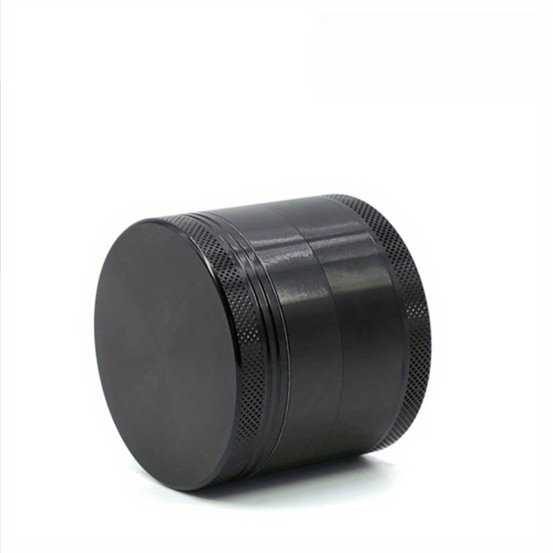 CBDLegalPT Parafernália Grinder métal noir 4 parties