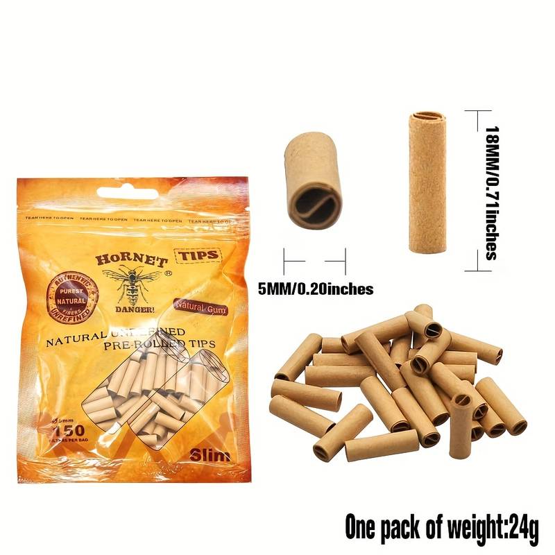 HoRneT Filtres pré-roulés 120 filtres carton