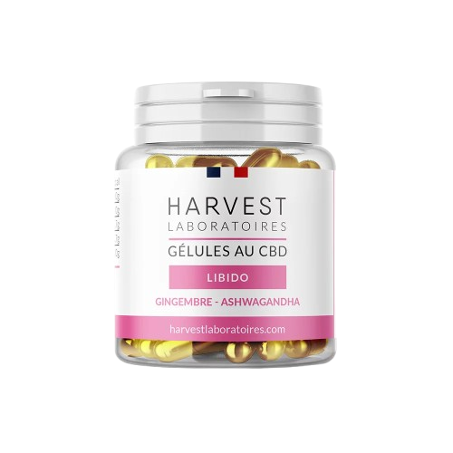 Harvest Laboratories Gélules CBD Libido 30 gélules 1500 mg
