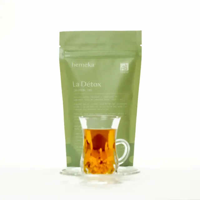 Hemēka La Détox infusion CBD chanvre 60% 35 g