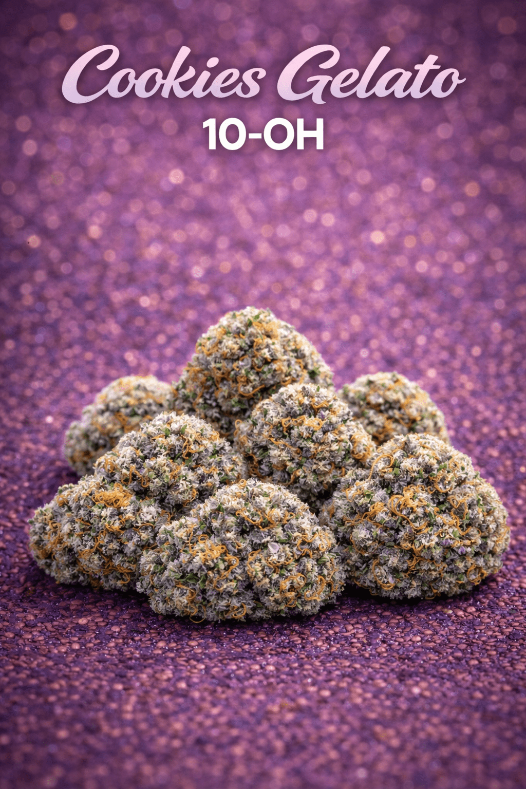 CBDLegalPT Cookies Gelato fleur 10-OH 3,5 g sucrée