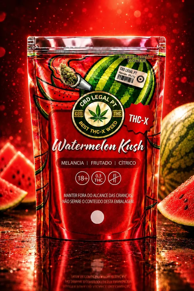CBDLegalPT Flores THC-X Watermelon Kush fleur THC-X 3,5 g