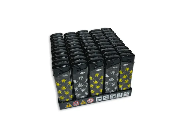 CBDLegalPT Parafernália briquet noir Proof rechargeable