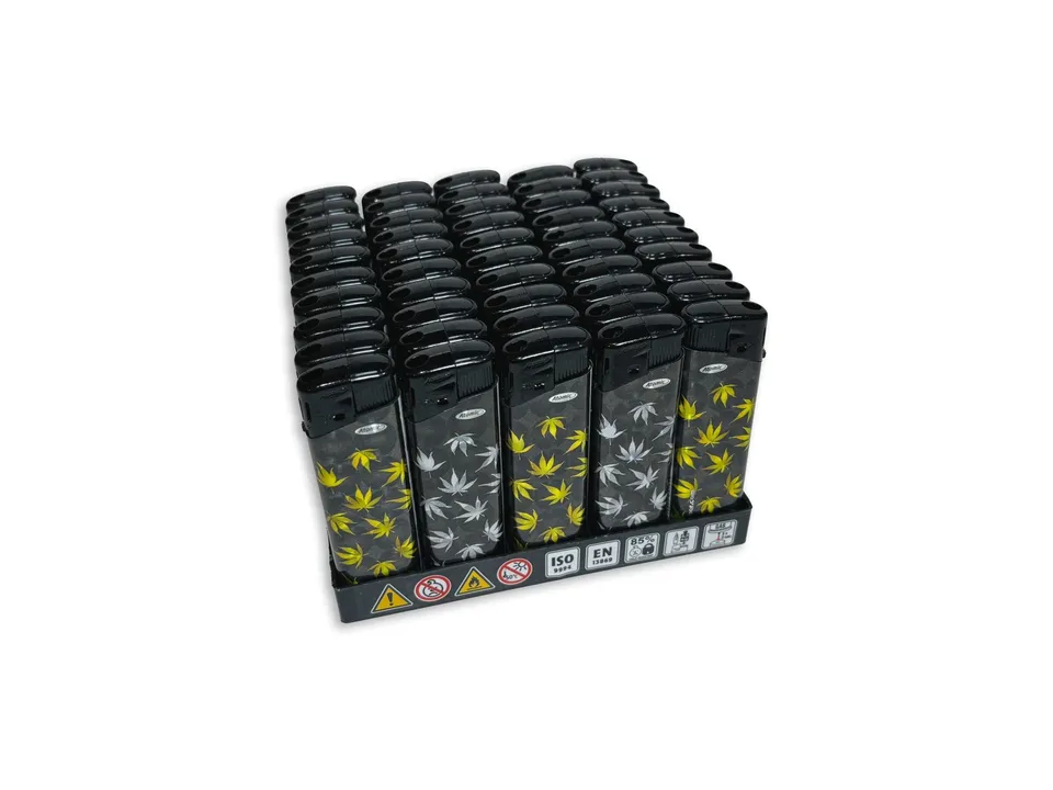 CBDLegalPT Parafernália briquet noir Proof rechargeable
