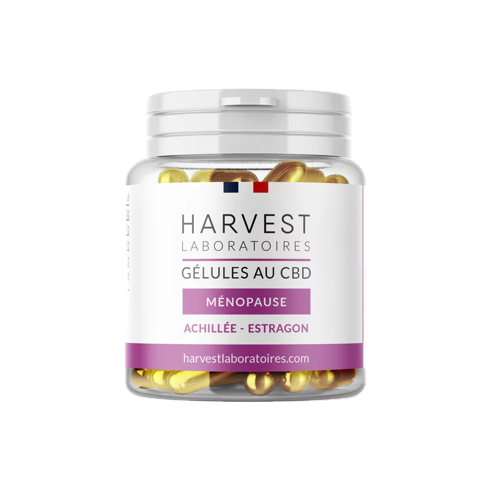 Harvest Laboratories Gélules CBD Ménopause gélule sans THC