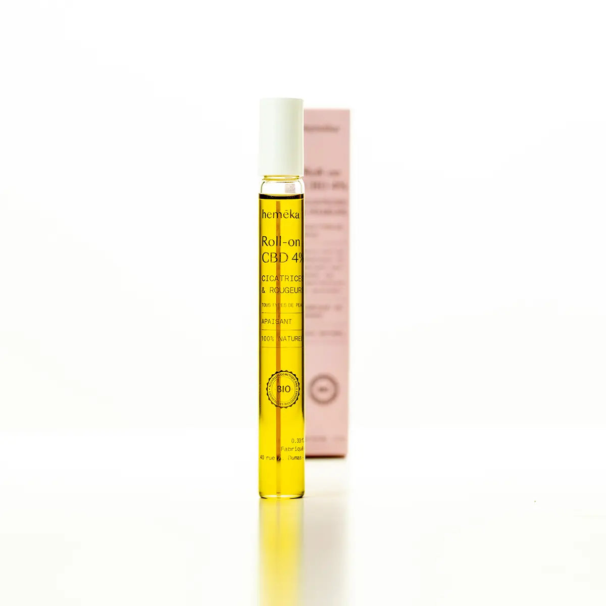 Hemēka Roll On CBD Apaisant soin 400 mg