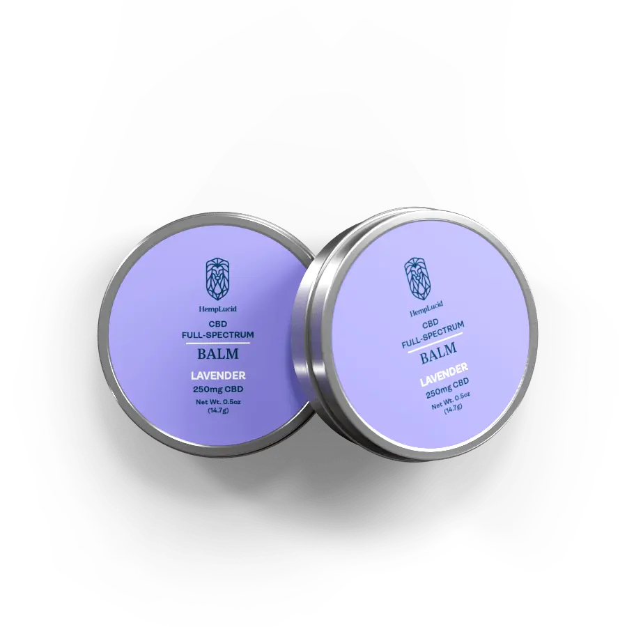 Hemplucid Body Balm baume CBD lavande full spectrum