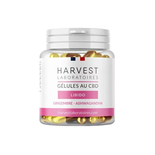 Harvest Laboratories Gélules CBD Libido 30 gélules 1500 mg