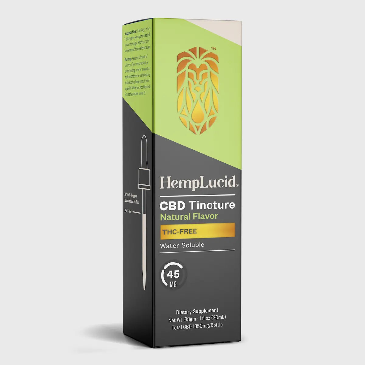 Hemplucid CBD Isolat Water Soluble 1350 mg sans THC