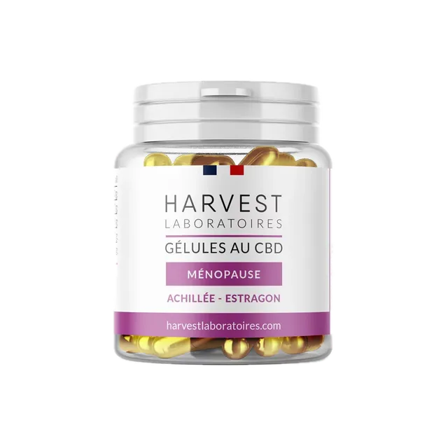 Harvest Laboratories Gélules CBD Ménopause gélule sans THC