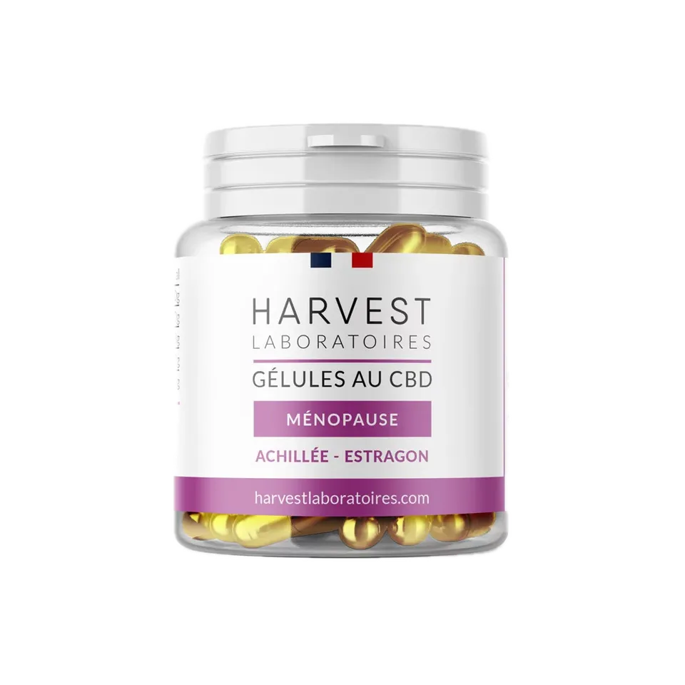 Harvest Laboratories Gélules CBD Ménopause gélule sans THC