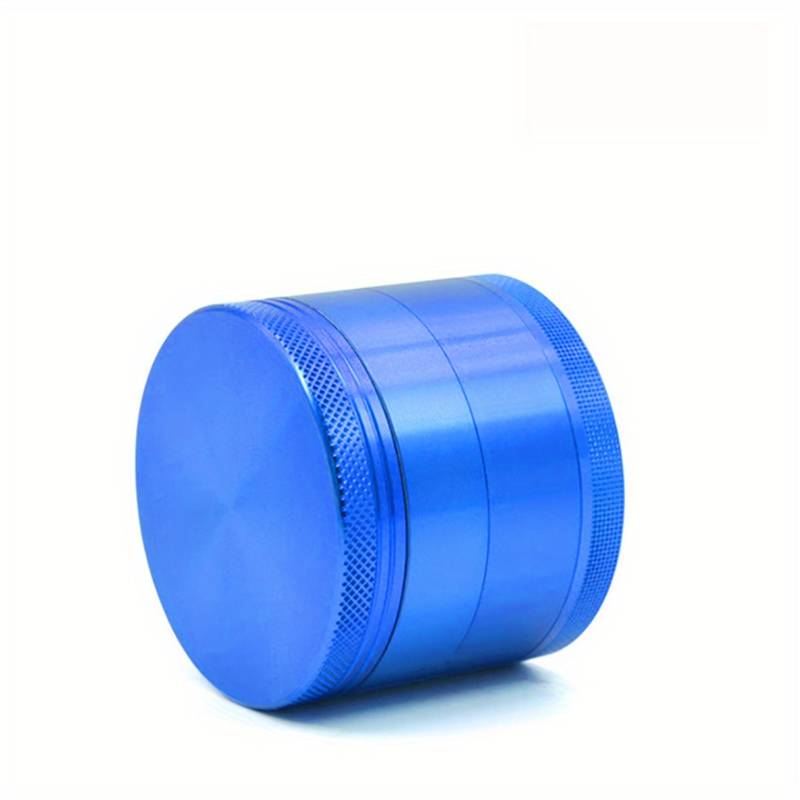 CBDLegalPT Grinder métal bleu 4 parties pollen