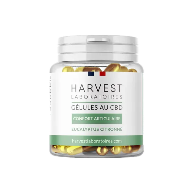 Harvest Laboratories Gélules CBD Articulations 30 gélules 1500 mg