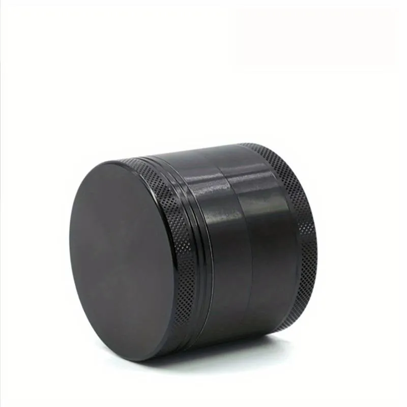 CBDLegalPT Parafernália Grinder métal noir 4 parties