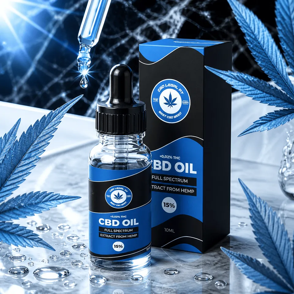 CBDLegalPT Huile CBD 15% 1 flacon full spectrum