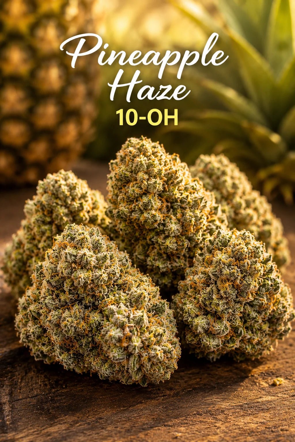CBDLegalPT Pineapple Haze 10-OH fleur 3,5 g ananas