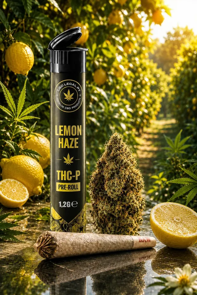 CBDLegalPT Premium pré-roll THC-P Lemon Haze 1,20g