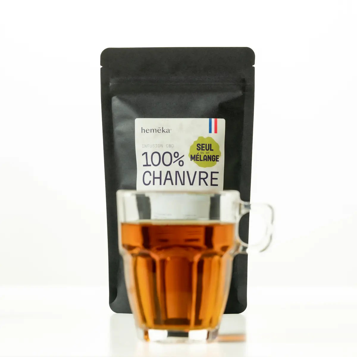 Hemēka Tisane 100% Chanvre Classique infusion CBD feuilles