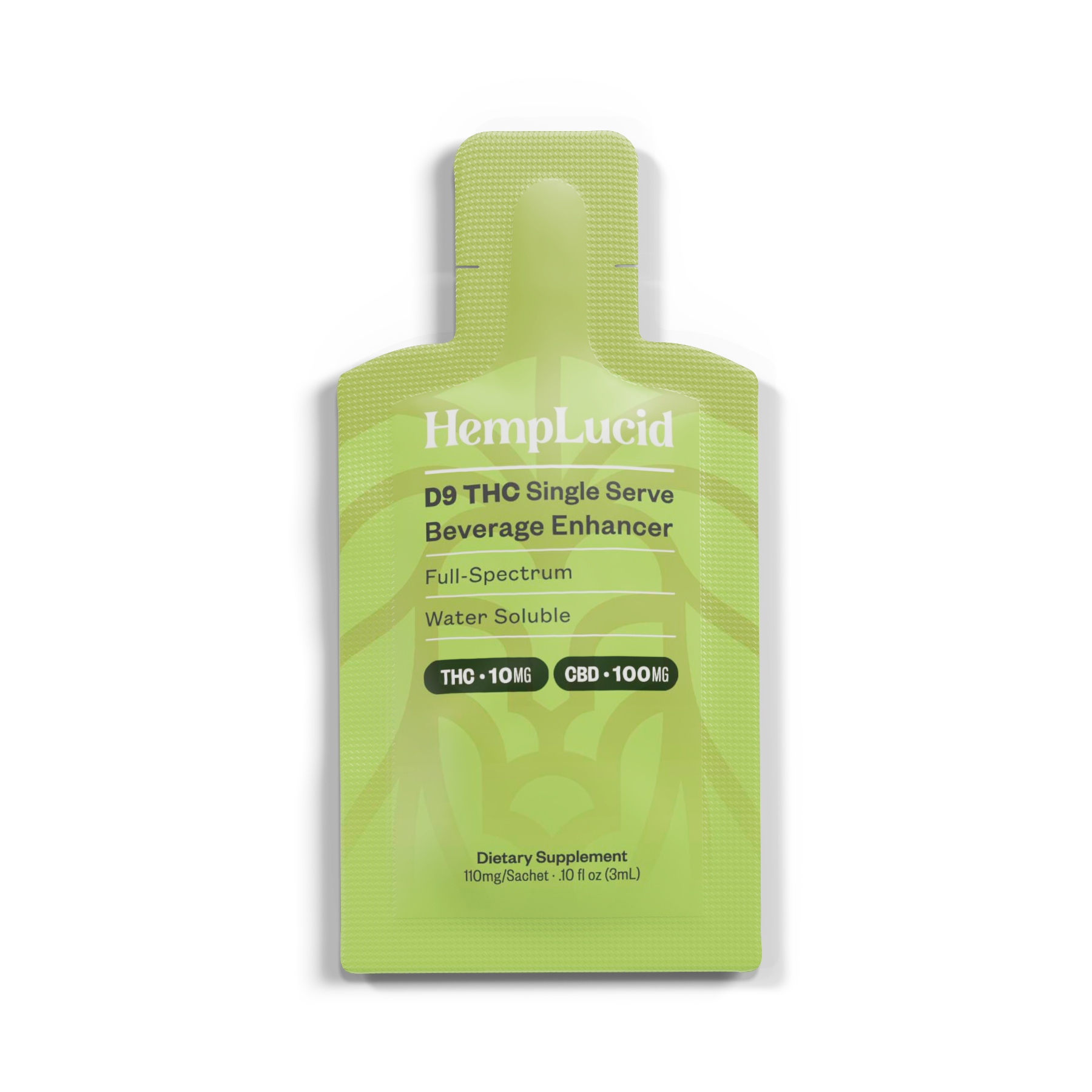 Hemplucid THC Cannabinoids Delta 9 infuseur boisson naturel sachet 10 mg