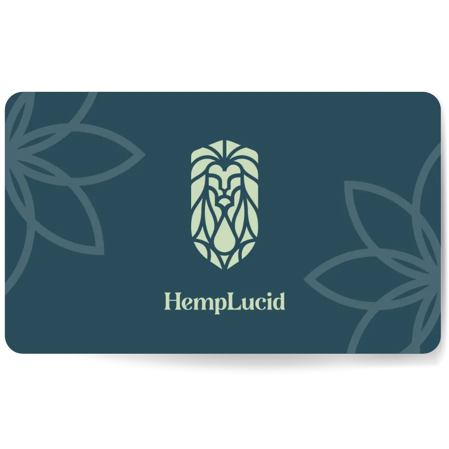 Hemplucid Gift Cards carte cadeau 50 $ à offrir