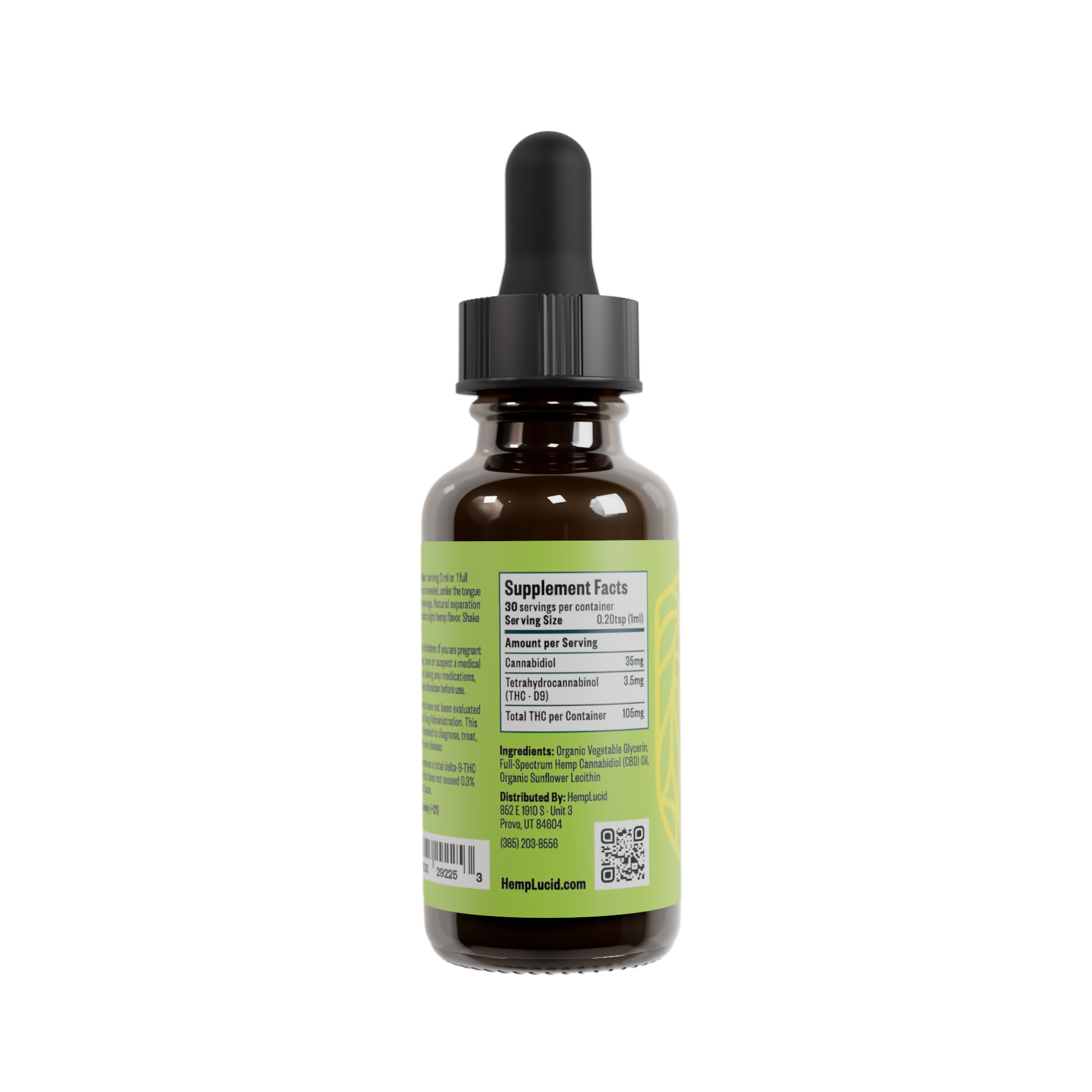 Hemplucid Delta 9 Booster Boisson Naturel 1375mg