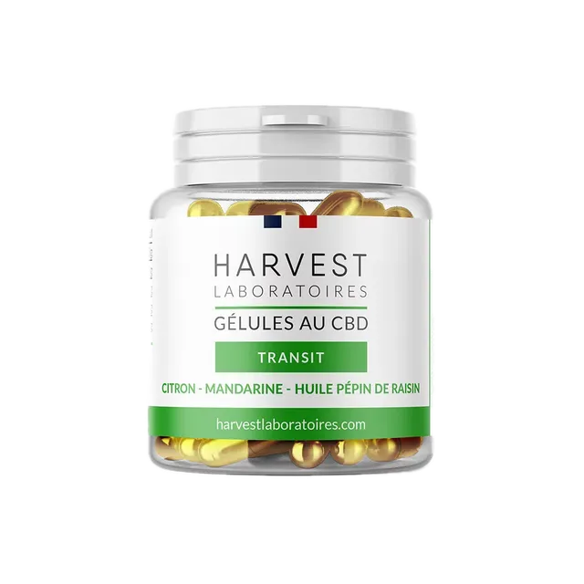Harvest Laboratories Gélules CBD Digestion 30 gélules oméga