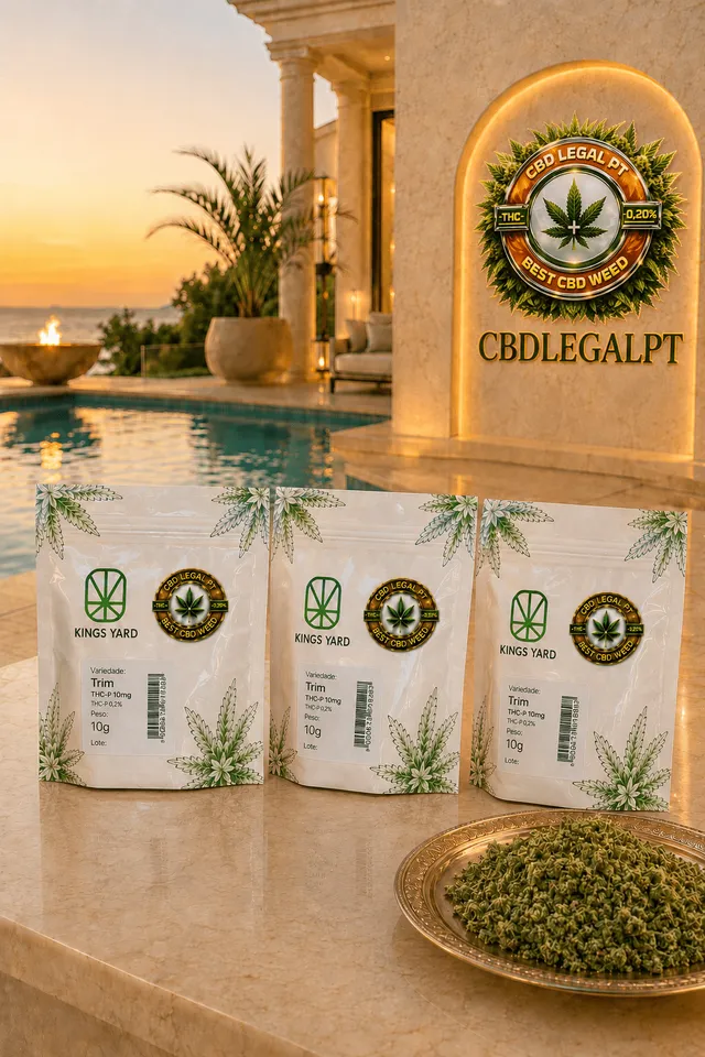 CBDLegalPT Coleção Premium Trim THC-P trim 10 g puissant