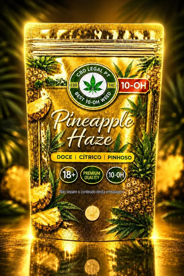 CBDLegalPT Pineapple Haze 10-OH fleur 3,5 g ananas