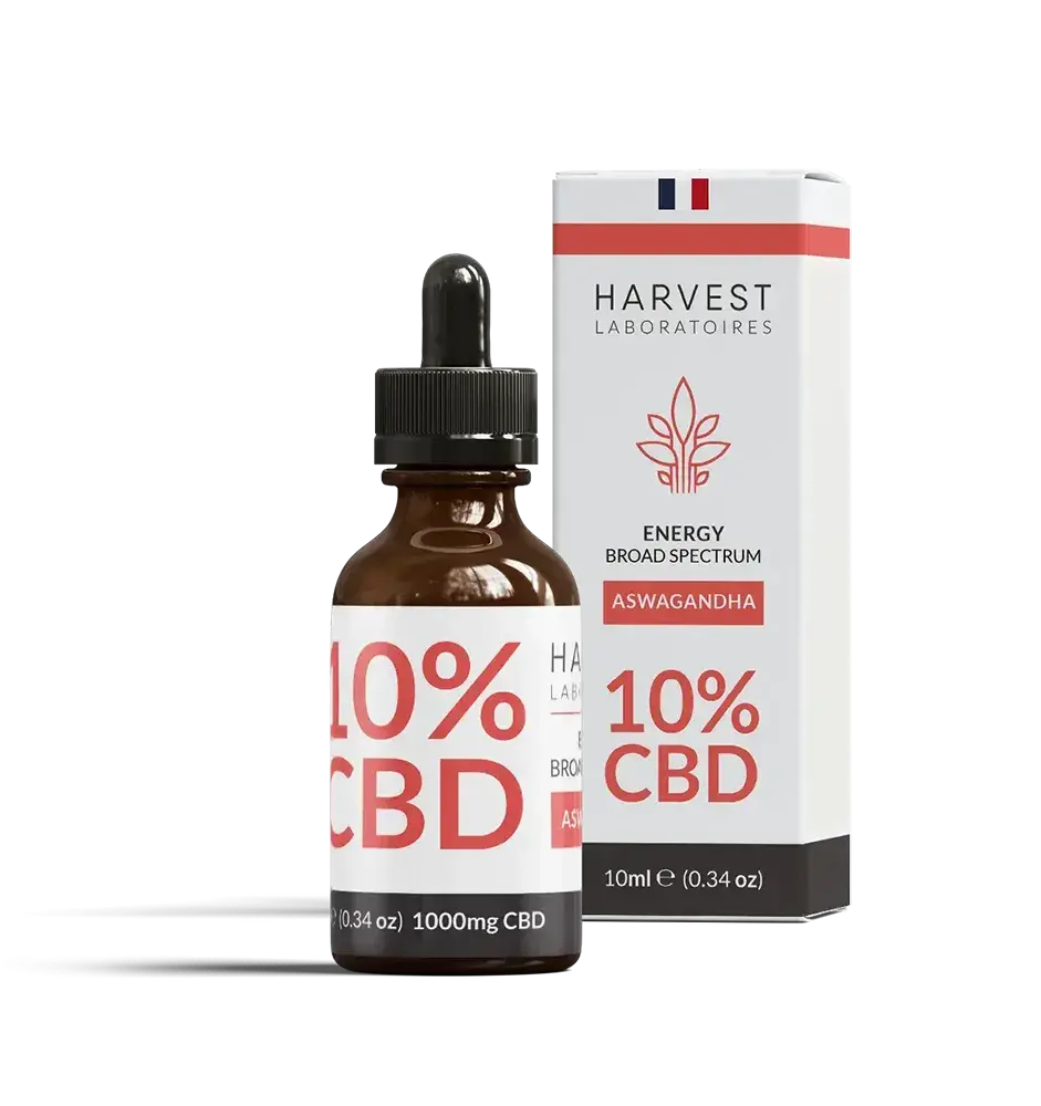 Harvest Huile de CBD Broad Spectrum 10% Energie 10 ml
