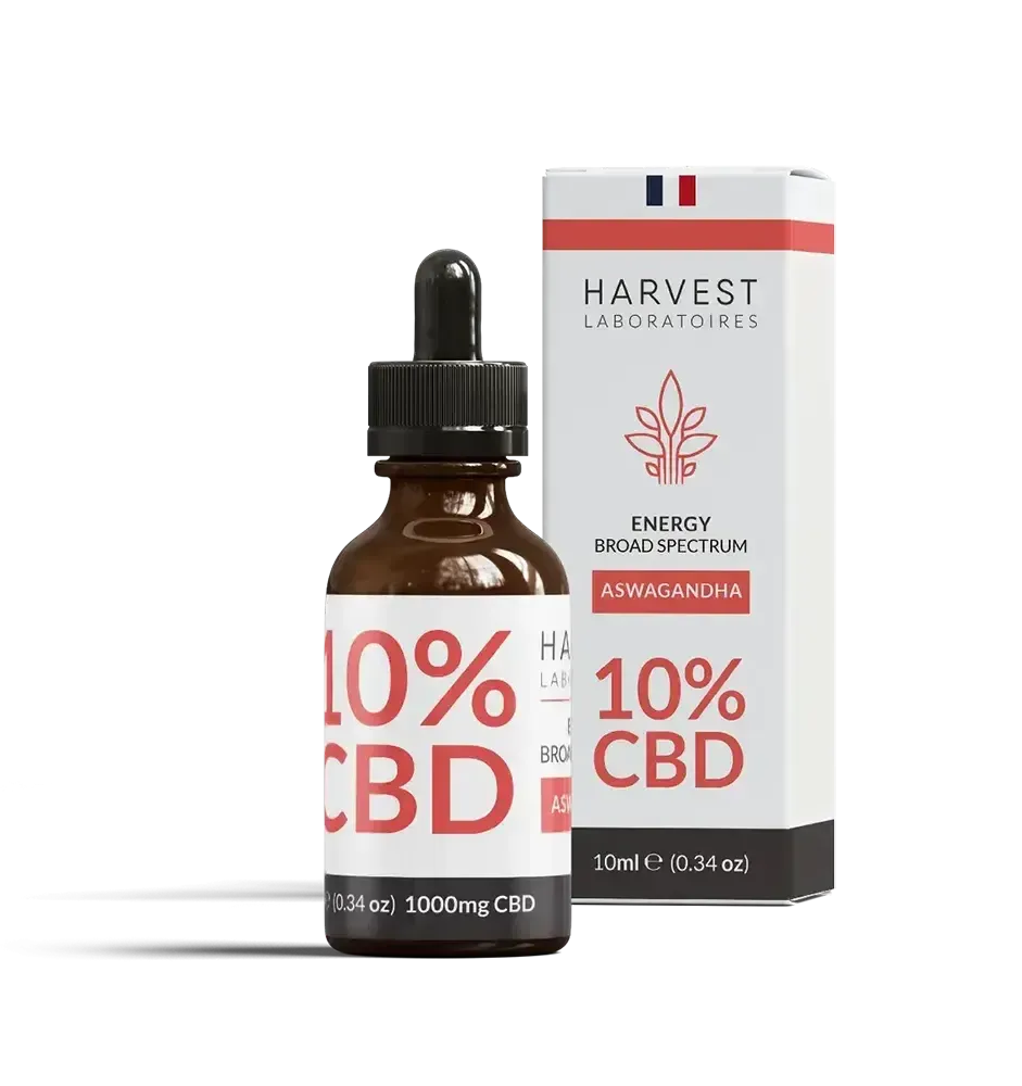 Harvest Huile de CBD Broad Spectrum 10% Energie 10 ml