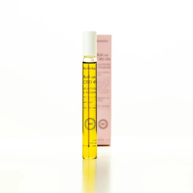 Hemēka Roll On CBD Apaisant soin 400 mg