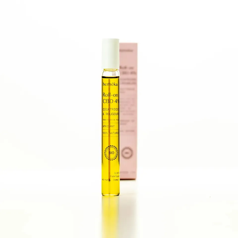 Hemēka Roll On CBD Apaisant soin 400 mg