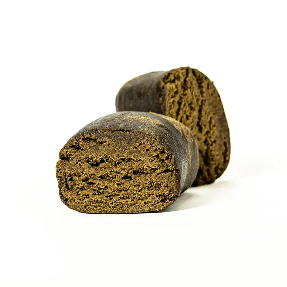 Hemēka Charas 43% Hash CBD 2 grammes texture souple