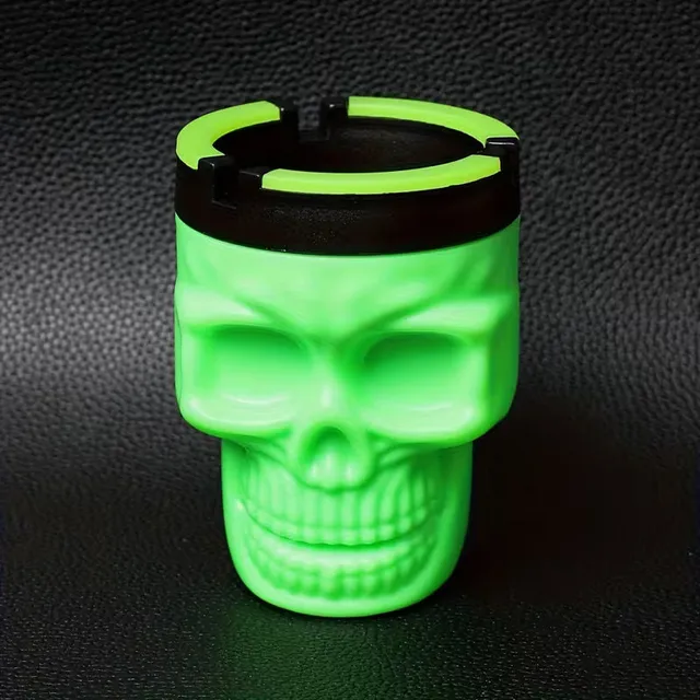 CBDLegalPT Caveira cendrier crâne vert phosphorescent