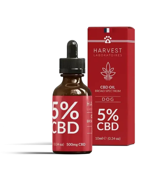 Harvest Laboratories Animal oil Huile Chien CBD 5% 10ml bœuf